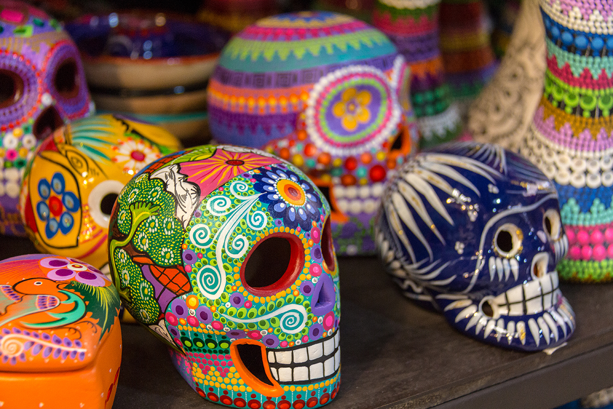 Mexican skulls (Photo Paul Stafford) The Budget Traveler