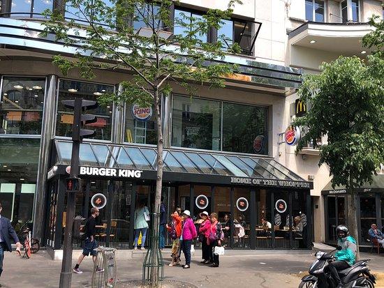 Burger King Paris Opera Italiens