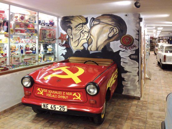 Trabant muzeum Praha Motol